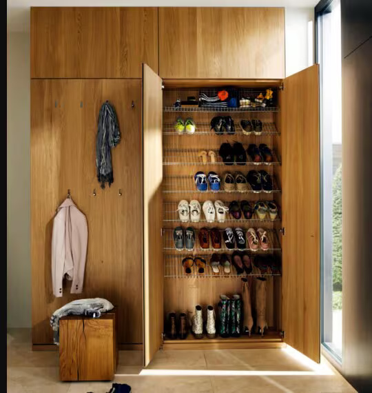 Wardrobe with a Shoe Rack